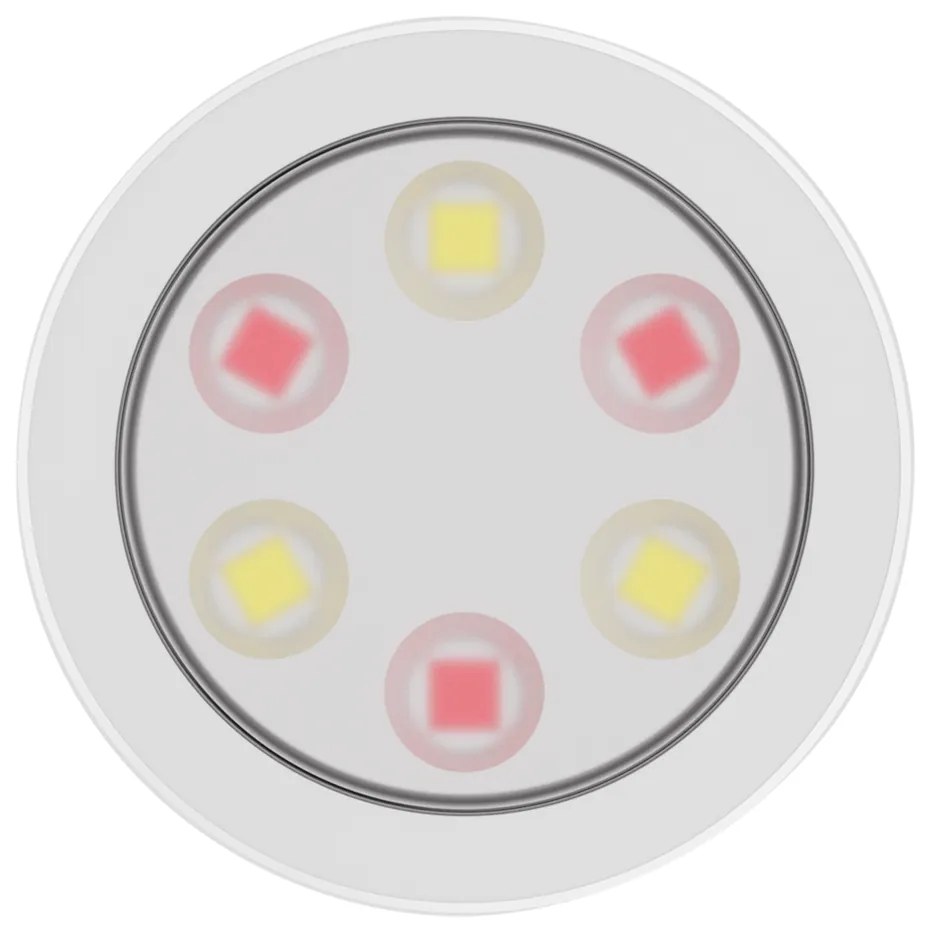Ecolamp LED svietidlo Jojo, 1x LED 0,6w 3000-6000k, w, RGB, ovládač, sada 3ks