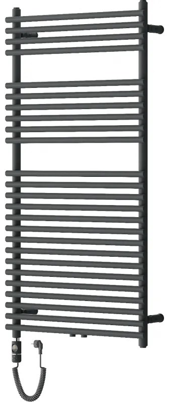 Mexen Sol, elektrické vykurovacie teleso 1200x600 mm + vykurovacia tyč 900 W, antracitová, W125-1200-600-2900-66