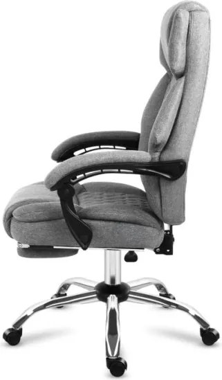 Masážne kancelárske kreslo Boss 6.0 sivé