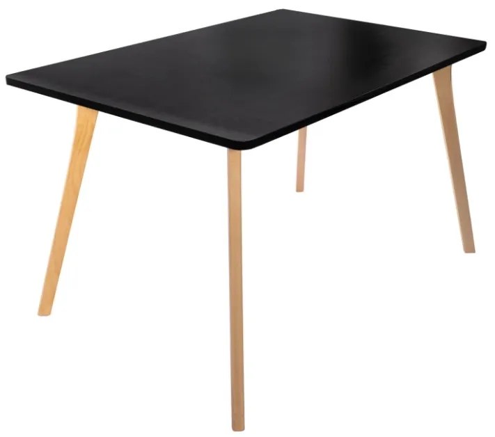 TRENDIE Jedálenský stôl BENY 120x80 čierny