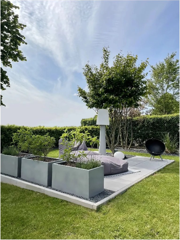 Hrantík MAXI, sklolaminát, šírka 80 cm, betón design