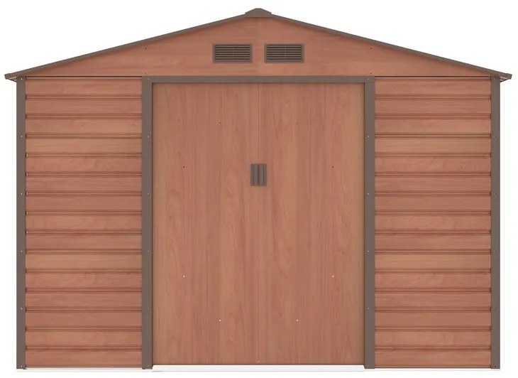 Záhradný domček G21 GAH 884 - 277 x 319 cm, hnedý 63900567