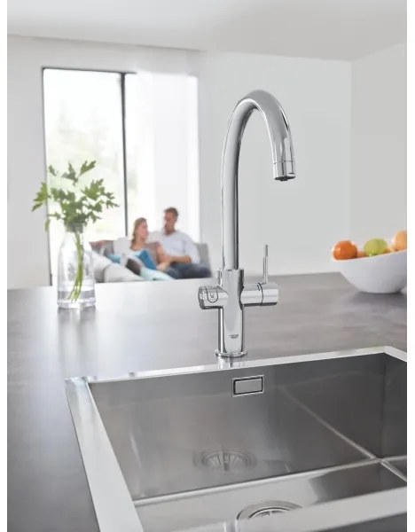 GROHE 31455001 - Drezová batéria BLUE HOME lesklý chróm