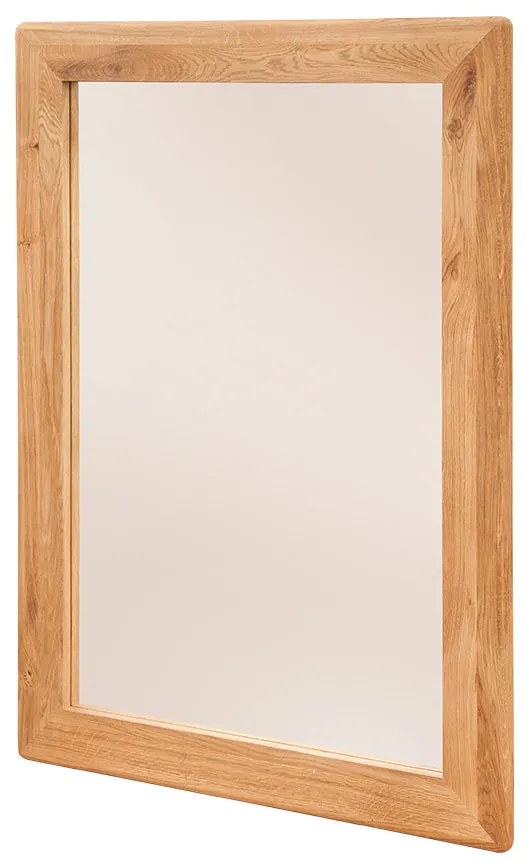 PROXIMA.store - Malé dubové zrkadlo 100 x 70 cm - GIALO FARBA: dub