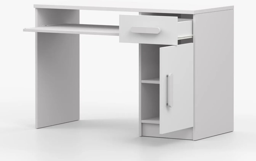 Písací stôl SMYK - biely (viac variant)