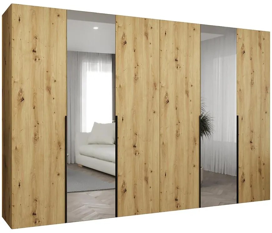 Skriňa Alicante II 300 artisan čierna