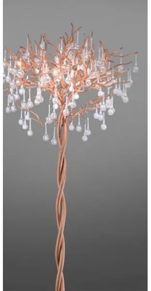 Paul Neuhaus 232-11 - Stojacia lampa ICICLE 5xG9/40W/230V medená