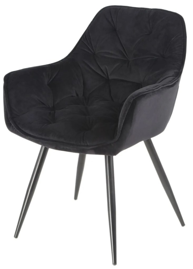 DIZAJNOVÁ STOLIČKA DIANE ZAMAT ČIERNA