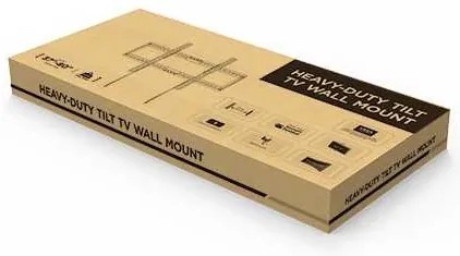Polohovací nástenný držiak TV LP72-46T, čierna