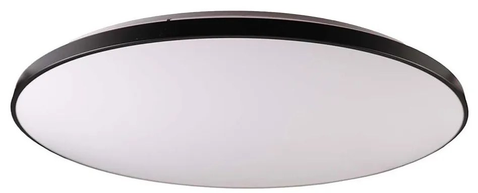 Polux LED St. stropné svietidlo KERN LED/80W/230V pr. 80 cm čierna + diaľkové ovládanie SA2310