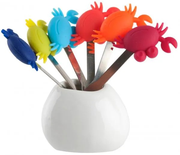 Party vidličky BALVI Happy Crab