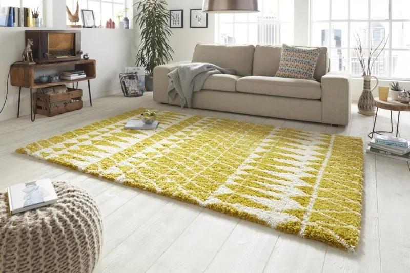 Mint Rugs - Hanse Home koberce Kusový koberec Allure 102769 senfgelb - 200x290 cm