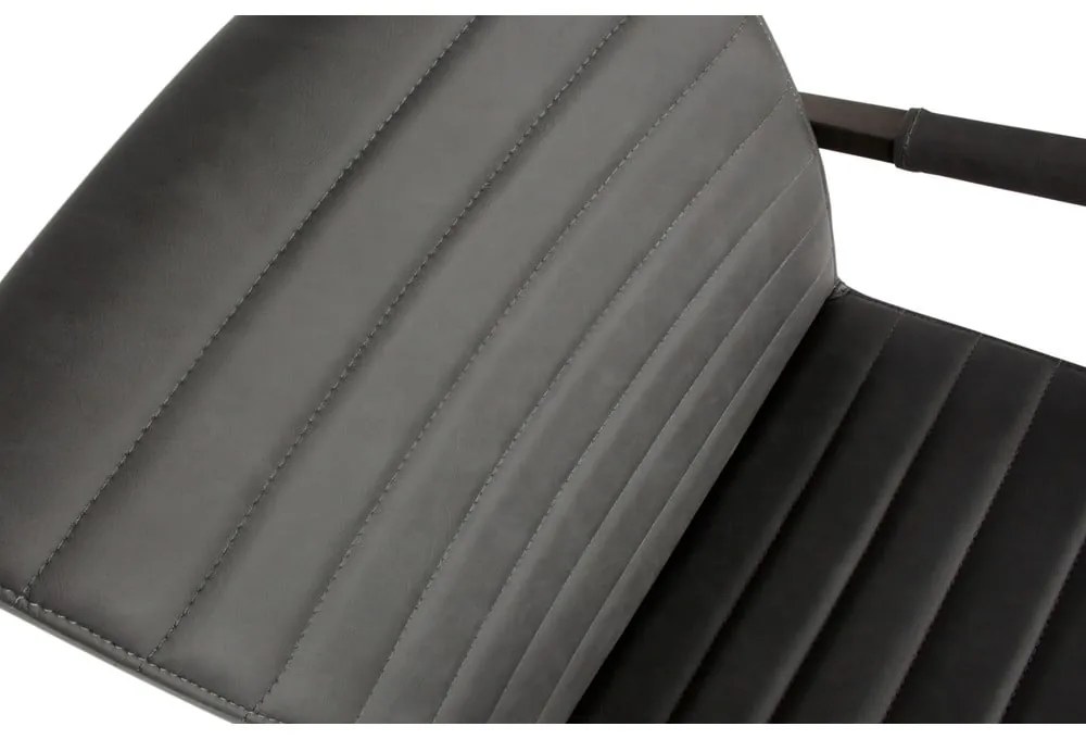 Čierna jedálenská stolička WOOOD Bas