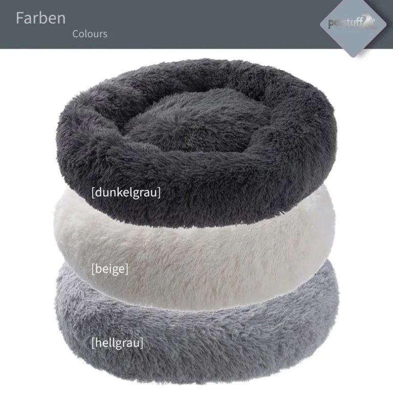 PETSTUFF pelech pre psa, okrúhly, tmavo- šedý, 60 cm