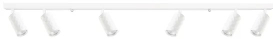 Brilagi - Bodové svietidlo SELE DIAMANT 6xGU10/30W/230V biele