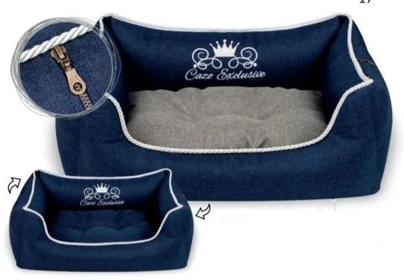 Pelech pre psa Royal Line Navy Blue M/L/XL