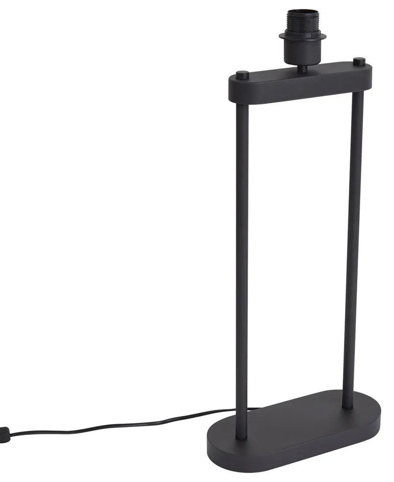 Moderná stolná lampa čierna - Thijmen