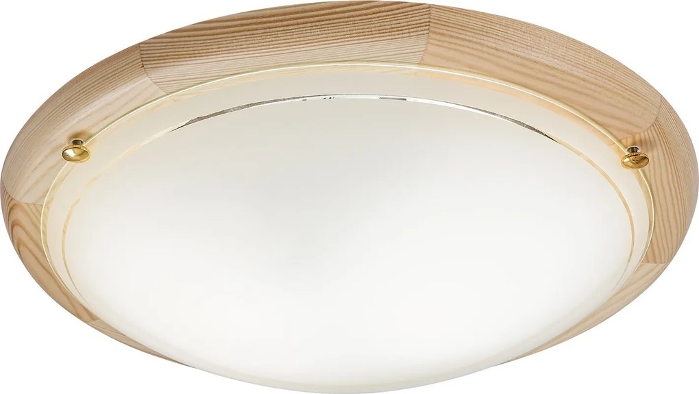 Rabalux UFON stropné drevené svietidlo 60W/E27/IP20 - svetlé drevo
