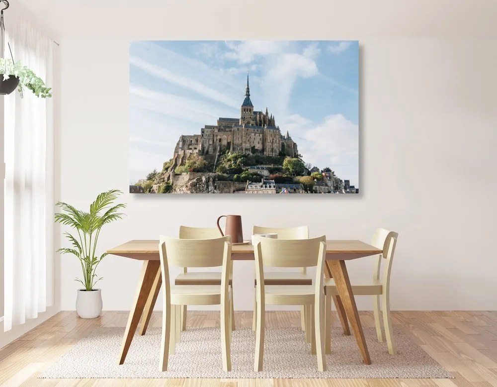 Obraz opátstvo Mont-Saint-Michel