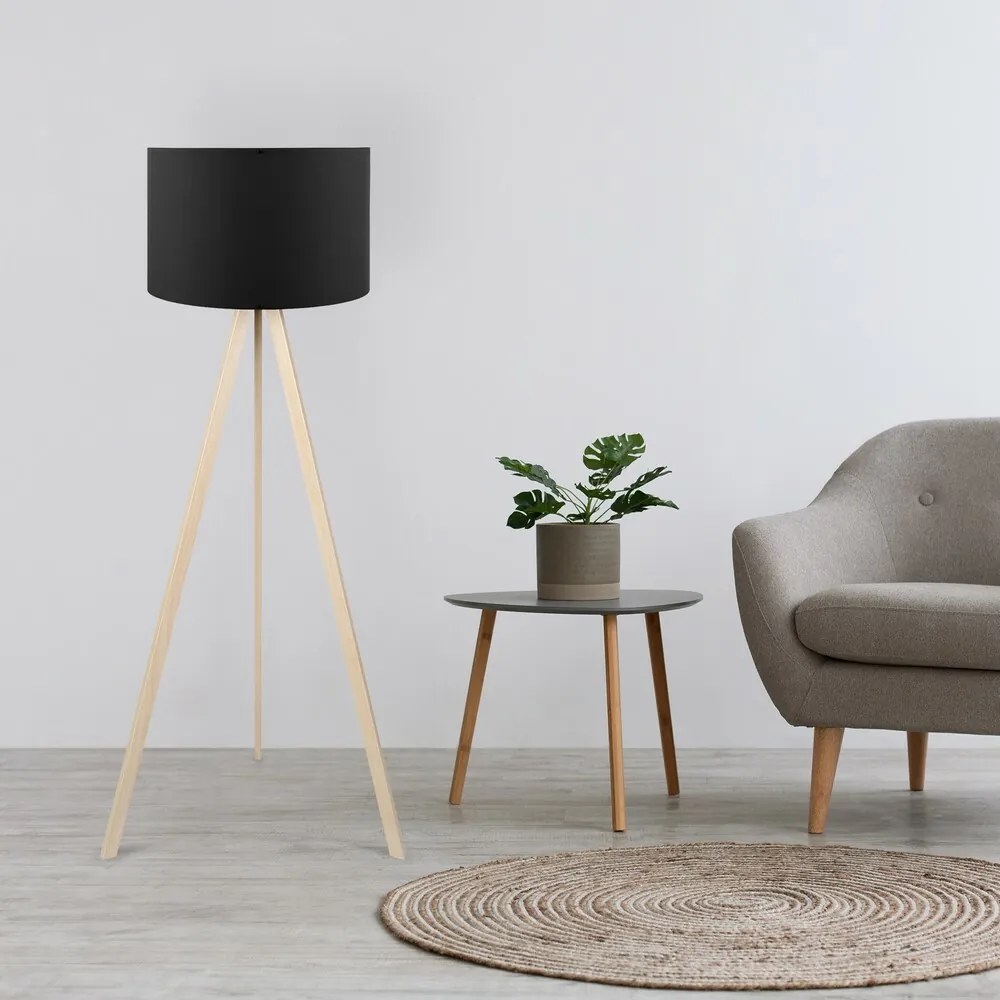 Stojacia lampa AYD-1521 Black Oak