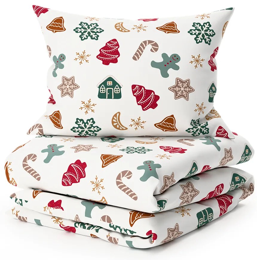 Bavlnené obliečky HOLLY biele Rozmer obliečky: 70 x 90 cm | 140 x 220 cm