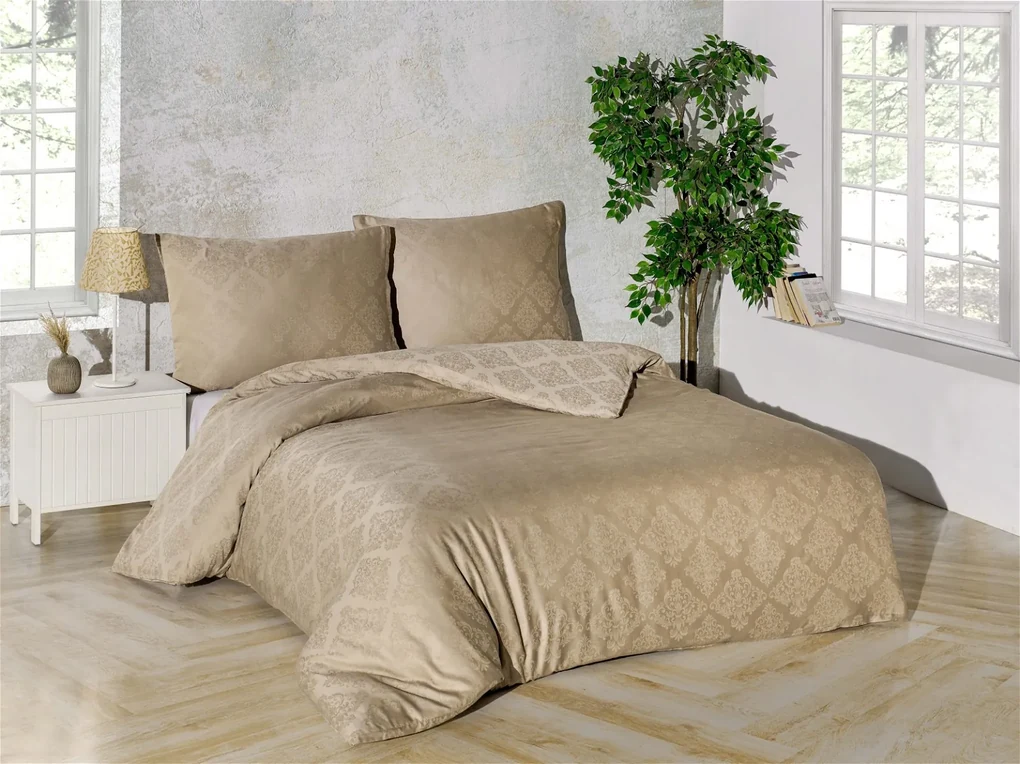 Damaškové obliečky Marlen EMI: Francúzsky set1 200x220 + 2x (70x90)