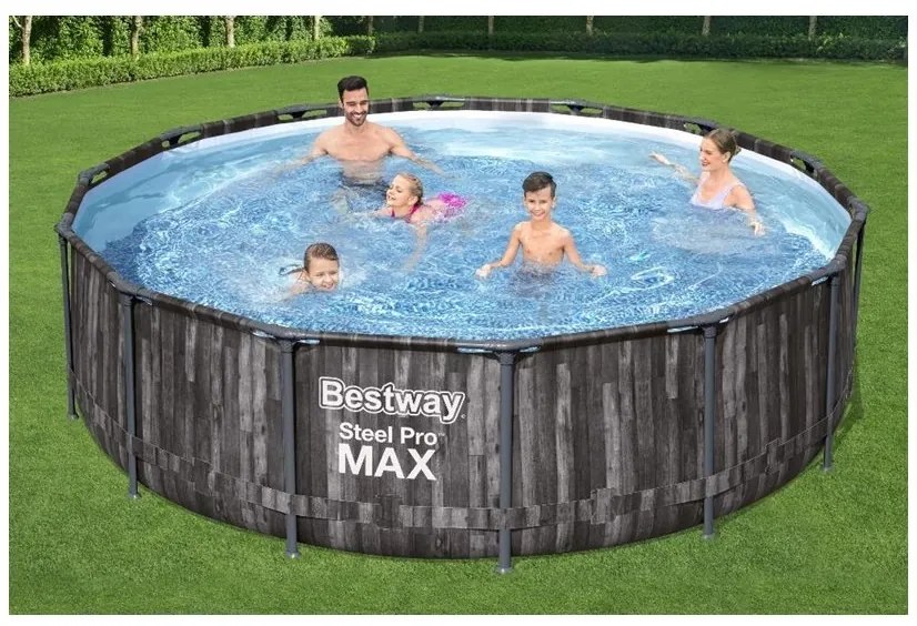 Bestway Záhradný bazén s kovovou konštrukciou 427 x 107 cm Bestway 5614Z