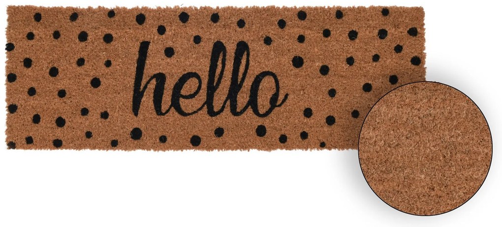 Vonkajšia rohožka Kim 2, 75x25 cm