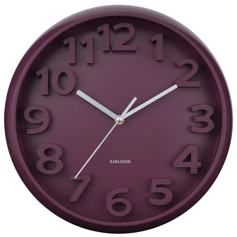 Nástenné hodiny ø 33,5 cm Elevated Classic Numbers – Karlsson