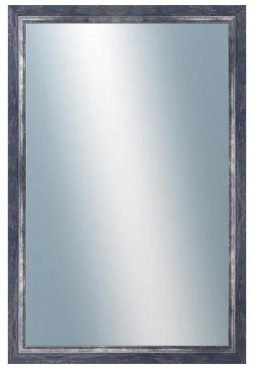 DANTIK - Zrkadlo v rámu, rozmer s rámom 40x60 cm z lišty IVANETE modrá (2942)