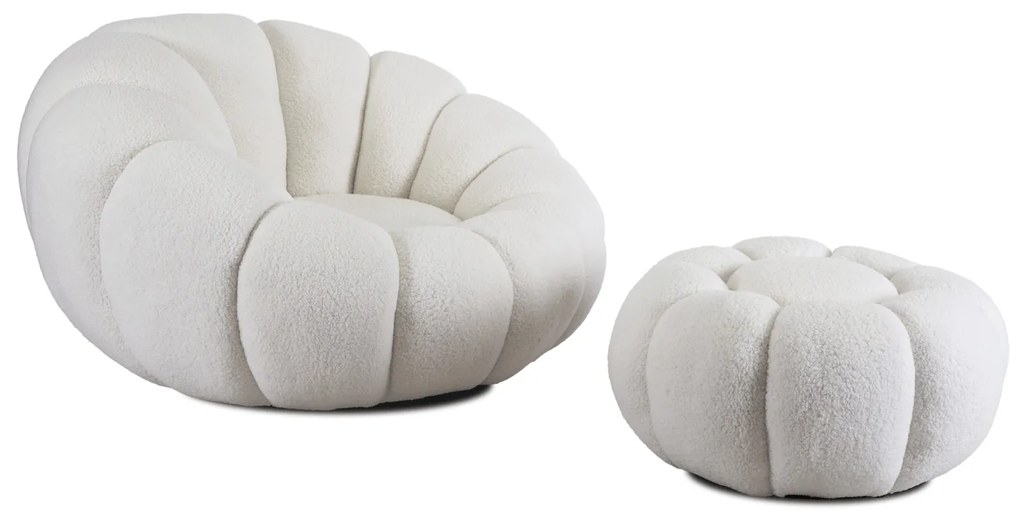 PROXIMA.store - Otočné kreslo PETTIT FARBA: sivá