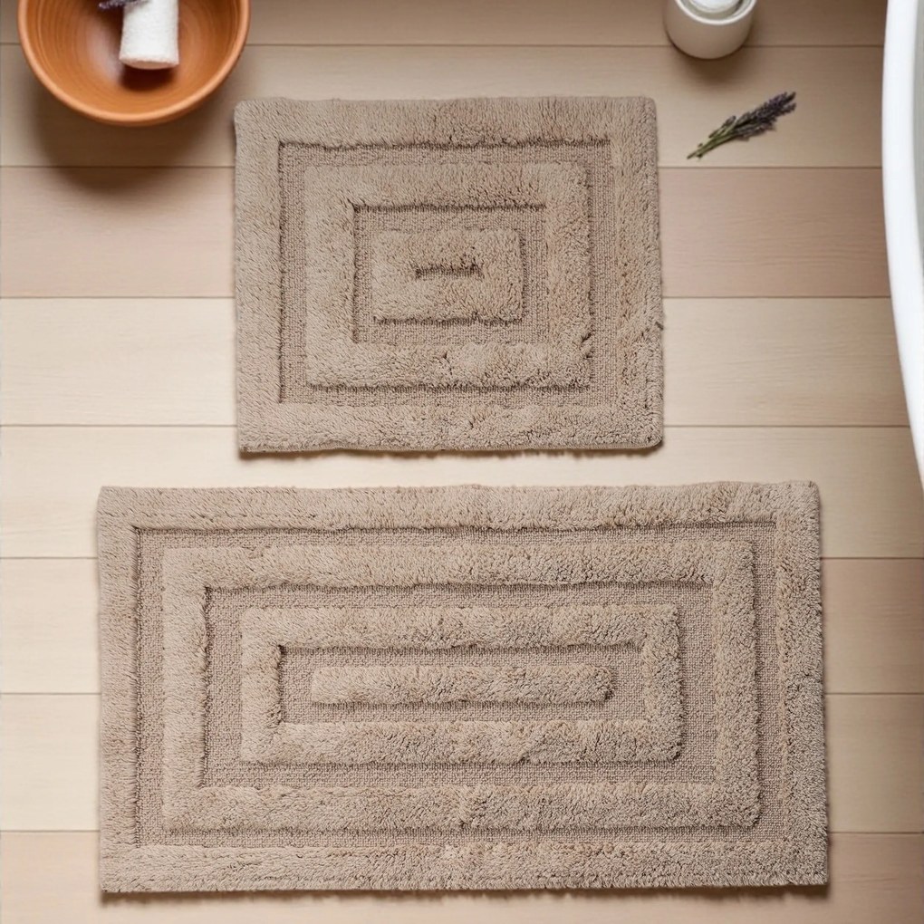 DY Kúpeľňová sada koberčekov Boston 13 - béžová