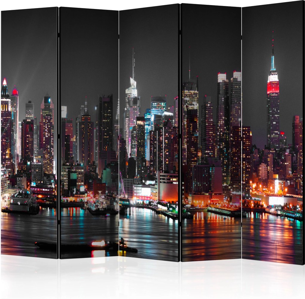 Paraván - Insomnia in New York II [Room Dividers] 225x172