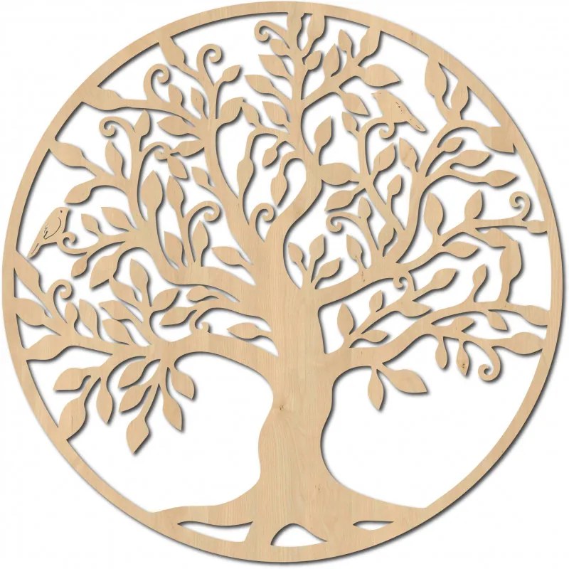 Drevený obraz strom života - rodina | SENTOP HDF0206