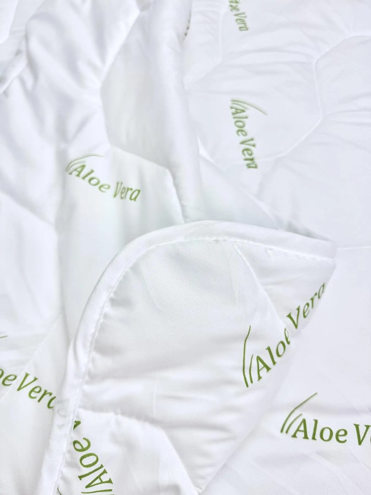 Letný set paplón + vankúš Aloe Vera Green – 100 g/m², mikrovlákno Veľkosť: 140x220/70x90 cm