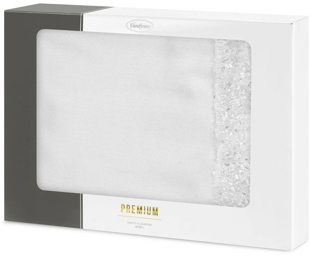 OBRUS JASPER (FI) 150 CM BIELY