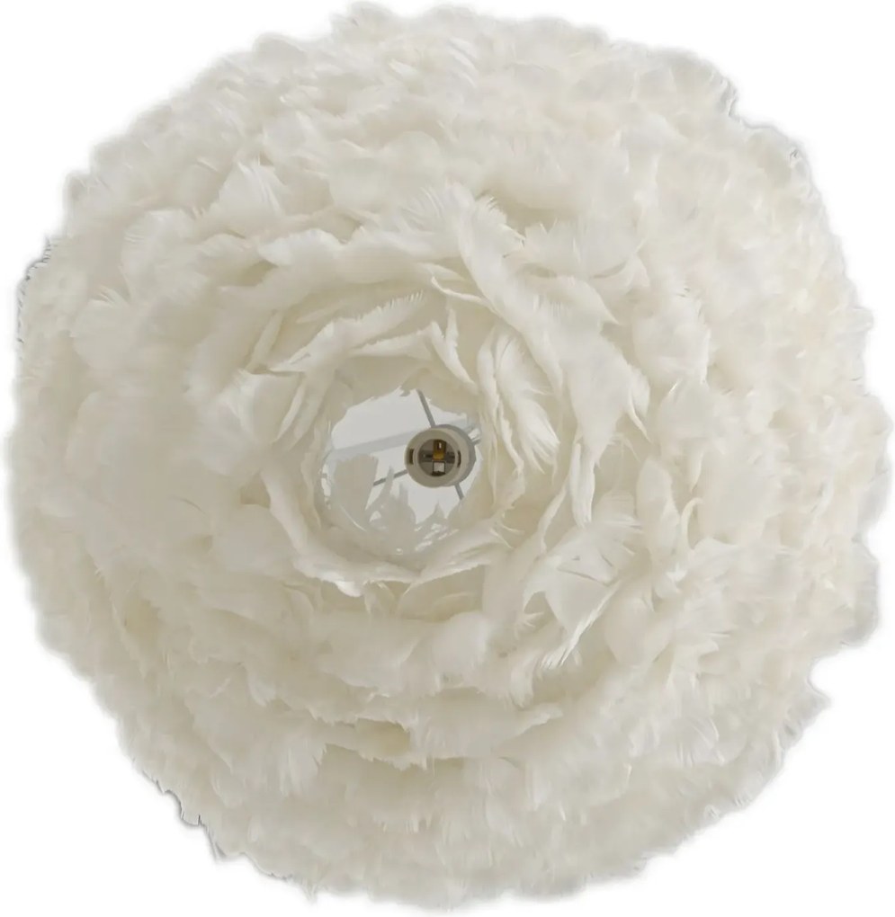 Závesný luster Feathry 60 cm biely
