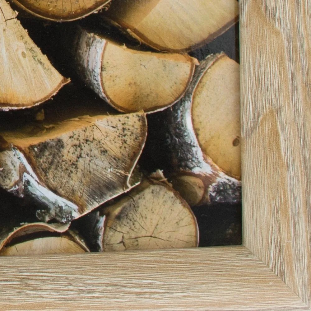Podnos na nohy s motívom dreva Fireplace wood - 43*33*7cm