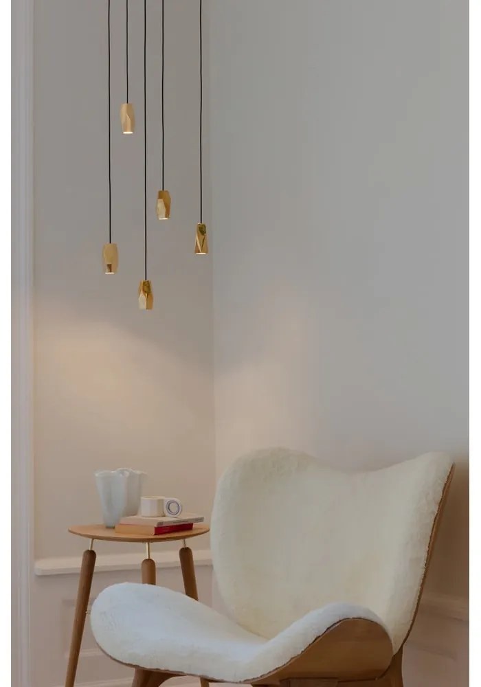 Tienidlo v zlatej farbe ø 5 cm Brighter Days Hexa – UMAGE