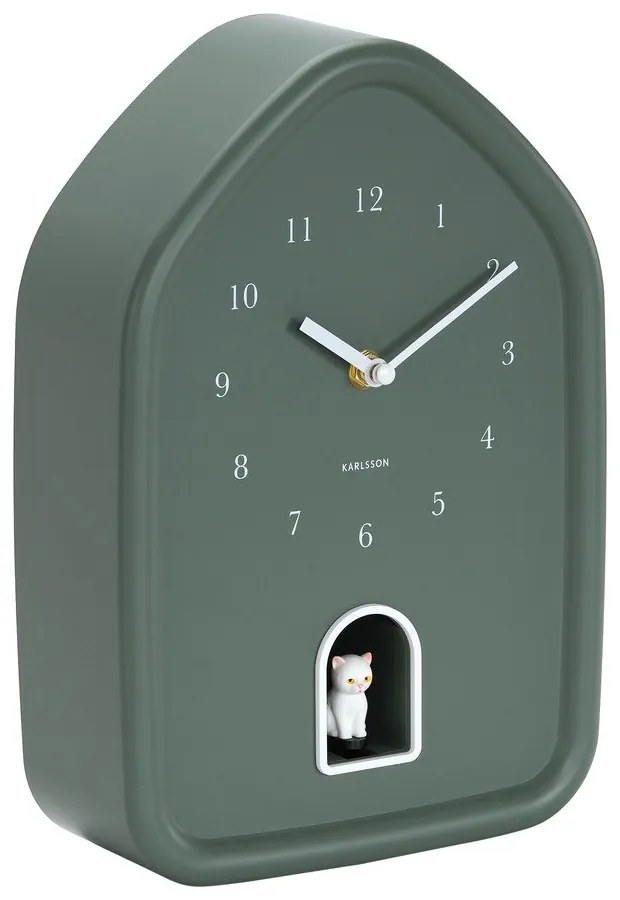 Nástenné hodiny Modern Kitty – Karlsson