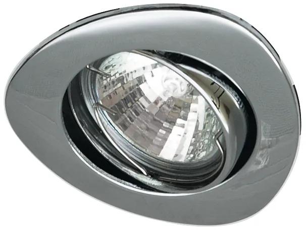 CLX Podhľadové stropné bodové osvetlenie GIRONA, 1xMR16, 50W, chrómované