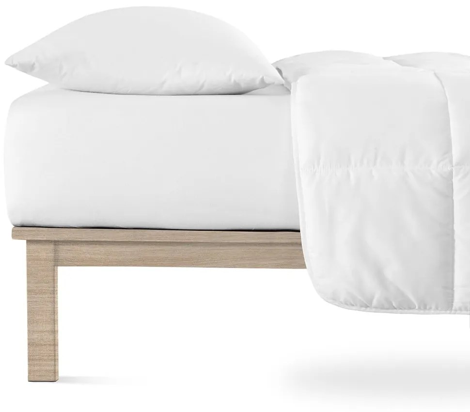 Biela napínacia plachta jersey 180x200 cm Boxspring – Andrea Simone