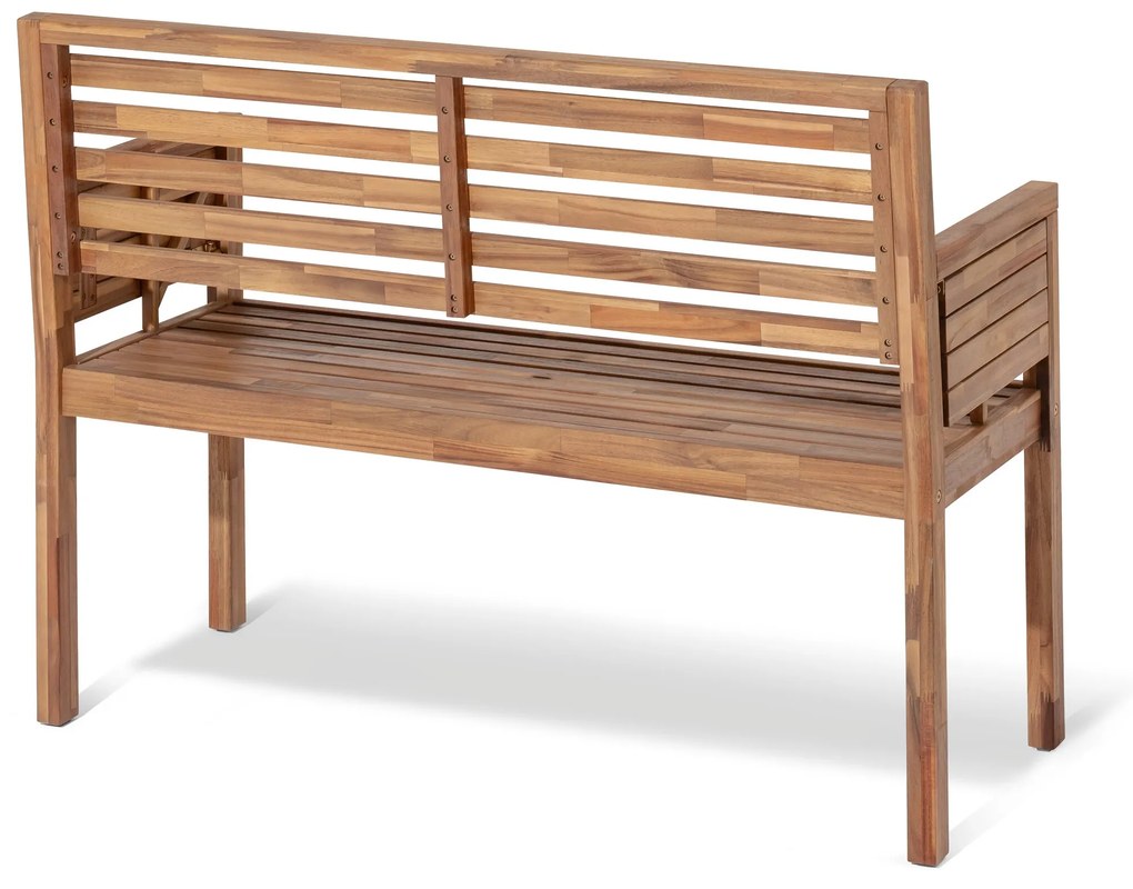 Záhradná lavička »Lenja« s výklopnými opierkami na ruky