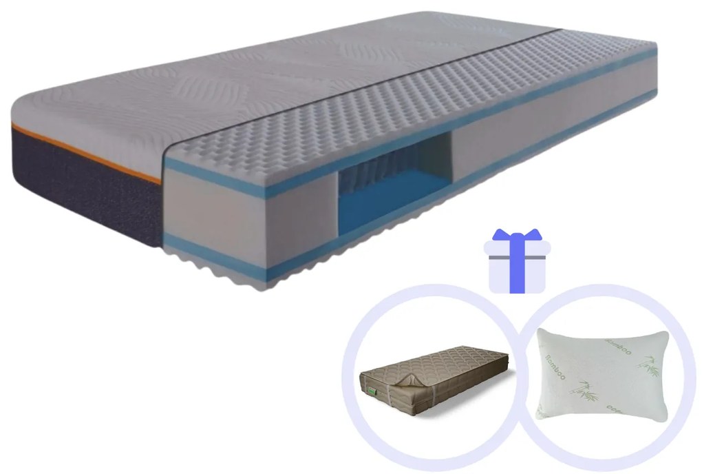 VEGAS Extra vysoký taštičkový matrac MOONLIGHT Trend Rozmer: 200x100