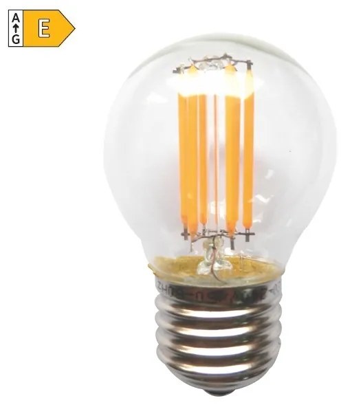 Diolamp LED Mini Globe Filament žiarovka číra P45 7W/230V/E27/2700K/880Lm/360°