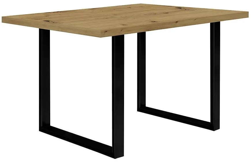 Stôl Tarazjus 140 cm TBLT441-D78-904 artisan/čierny