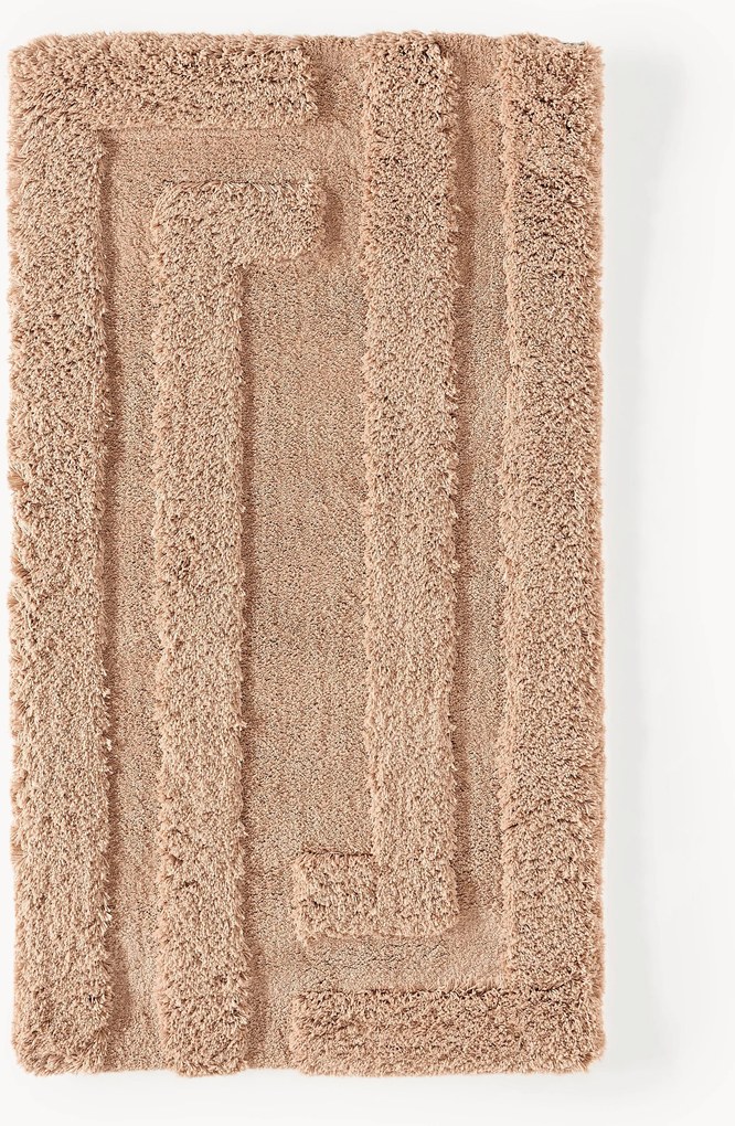 Koberec's vysokým vlasom a reliéfnou štruktúrou Genève