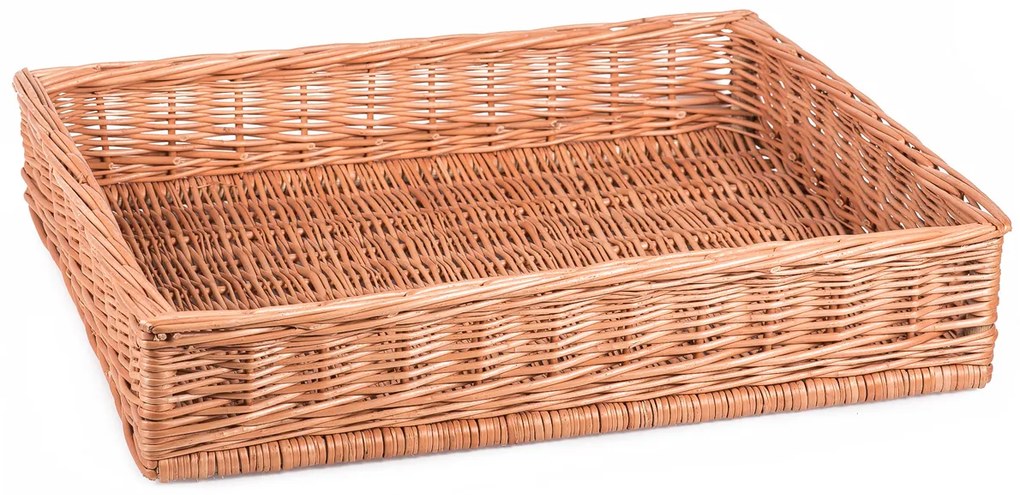 Kôš celoprútený rovný Pastry I.š. 49 x hl. 60 x v. 25(cm)