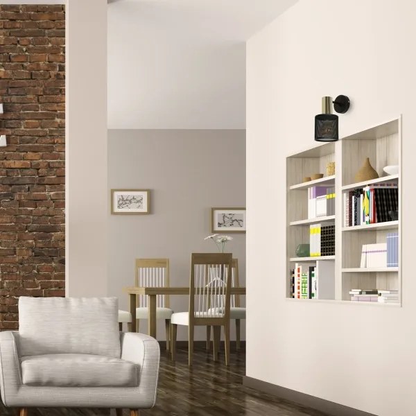 Nástenné svietidlo ARES 1xE27/60W/230V