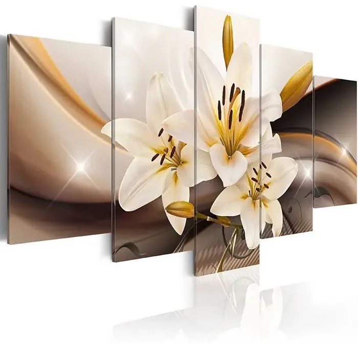 Obraz - Shiny Lily Veľkosť: 225x112.5, Verzia: Premium Print